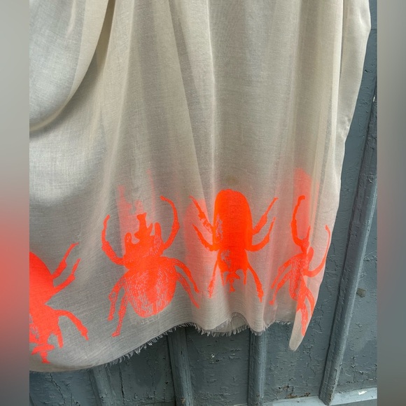 India Hicks Neon Bug “The Siren” Scarf, 82” x 36” - Picture 10 of 13